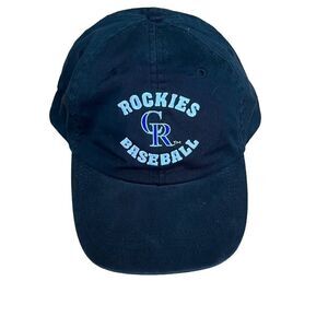 MLB Colorado Rockies Black Baseball Hat